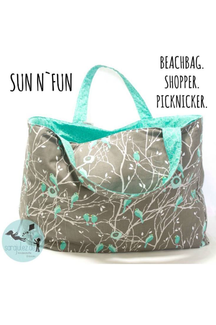 n-hfrosch-sun-n-fun-schnittmuster-strandtasche-digital image 1