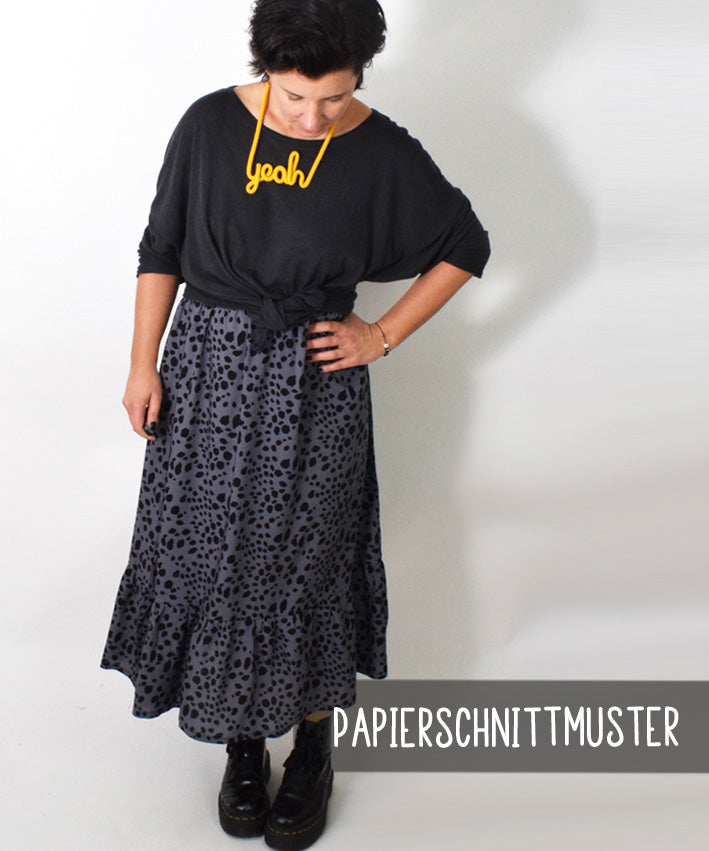 lenipepunkt-flouncerock-papierschnittmuster-damenrock-xs-xxxl-r-sche image 1
