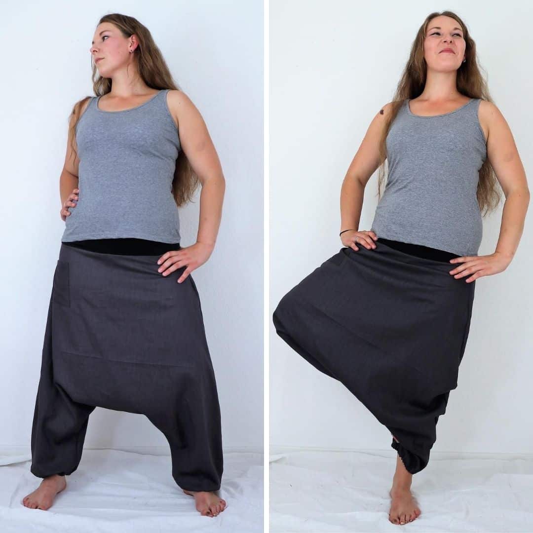 sew-simple-damen-song-haremshose-papierschnitt-yoga-bund image 1