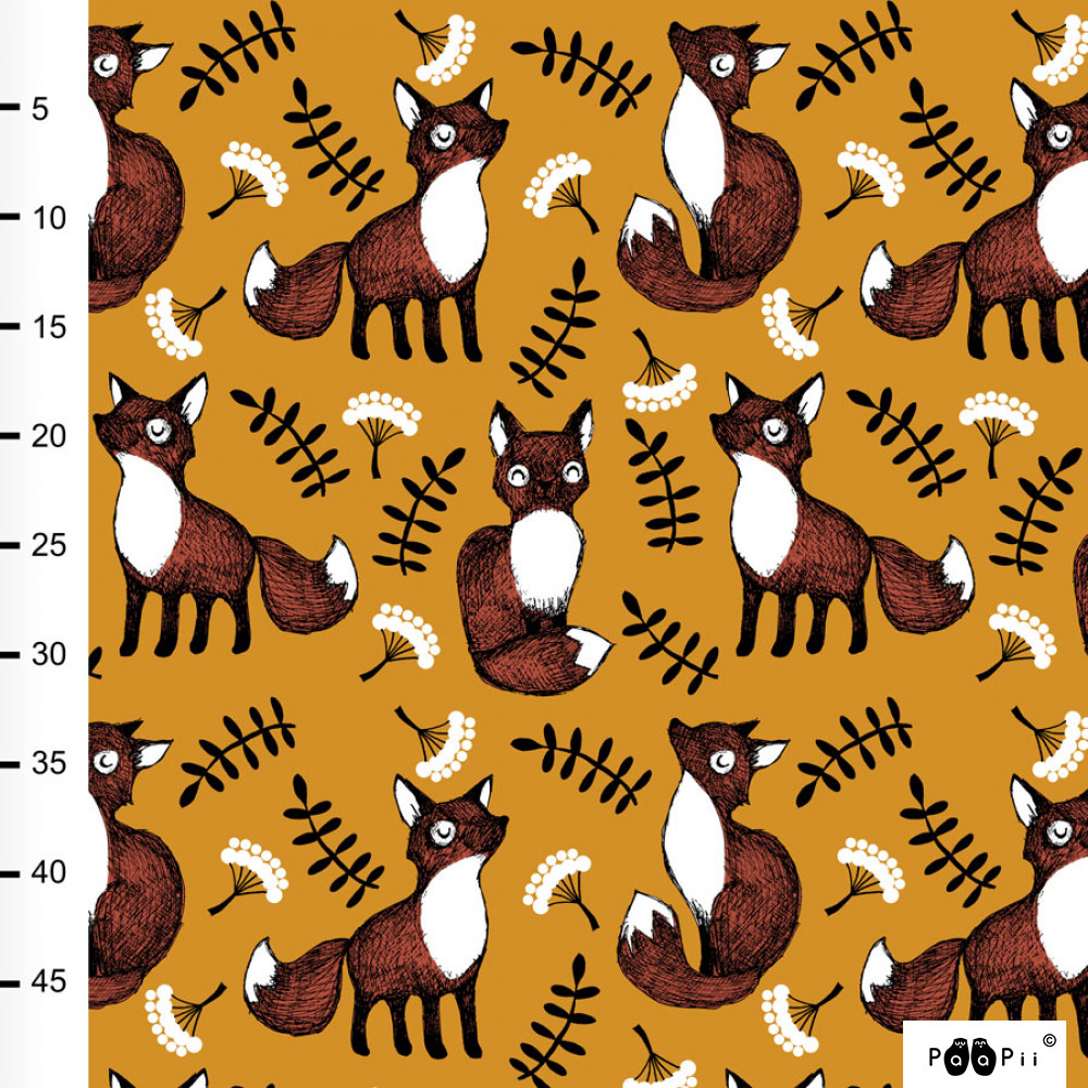 n-hfrosch-bio-jersey-fuchs-nuutti-senfgelb-restst-ck-45-cm image 2