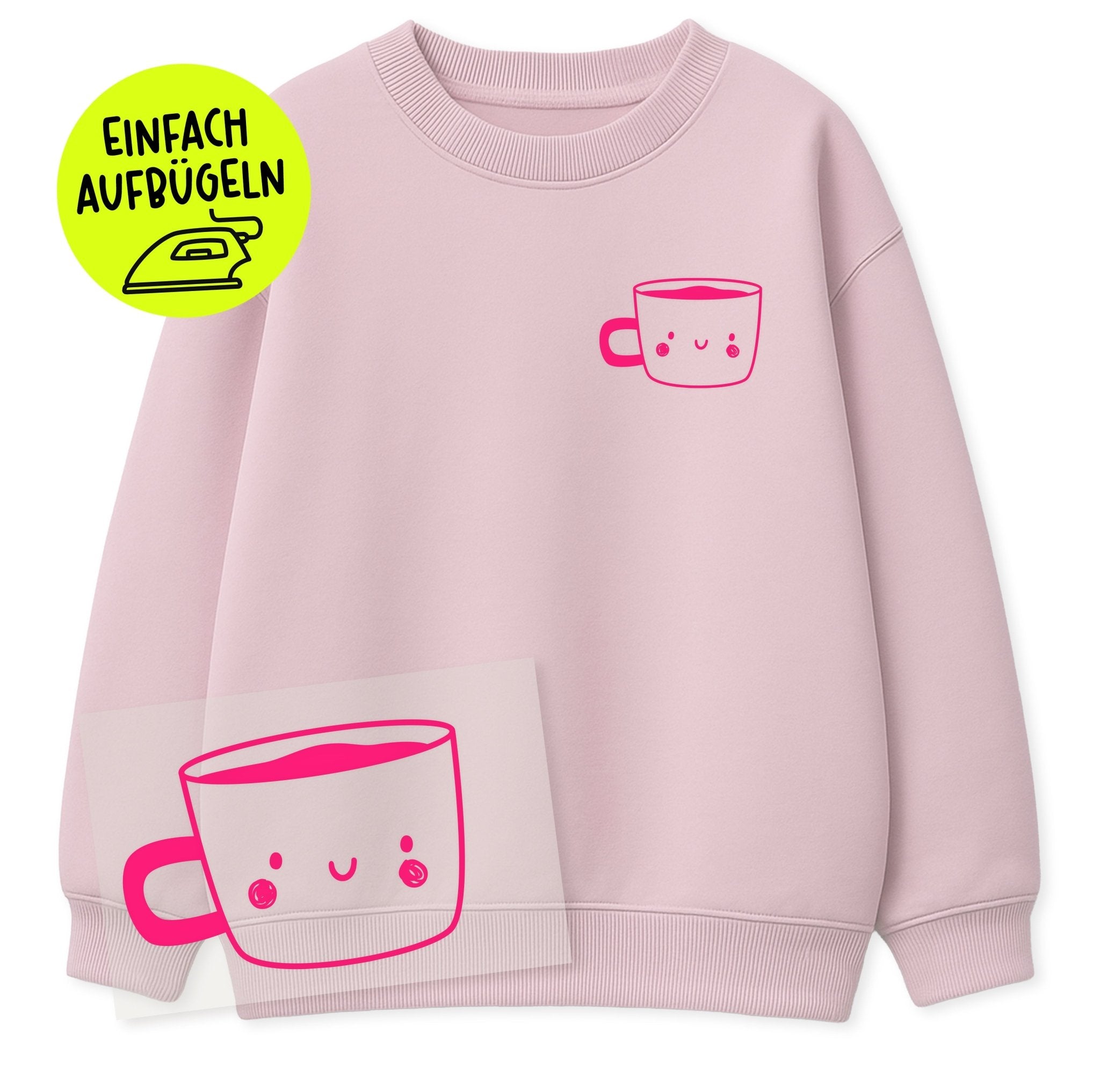 paul-clara-flock-patches-babyccino-tasse-patch-neonpink image 2