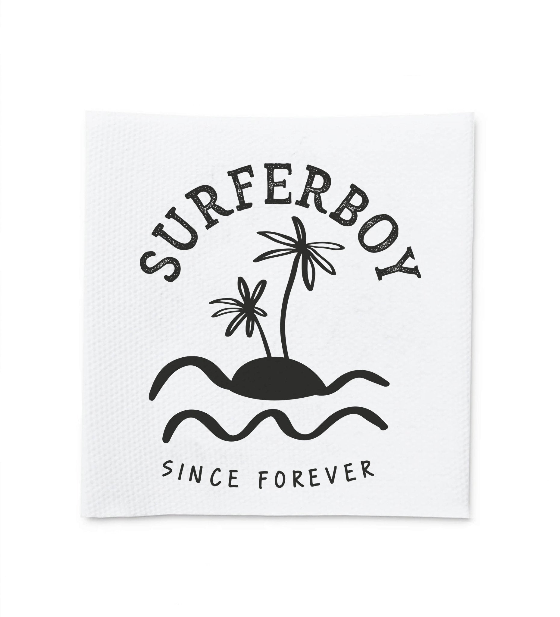 paul-clara-surferboy-baumwolllabel-4x4cm-bedruckt image 1
