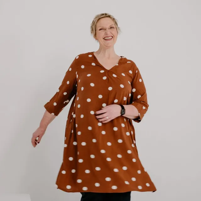 sew-simple-fenner-bluse-schnittmuster-papier-3-l-ngen-webware image 1