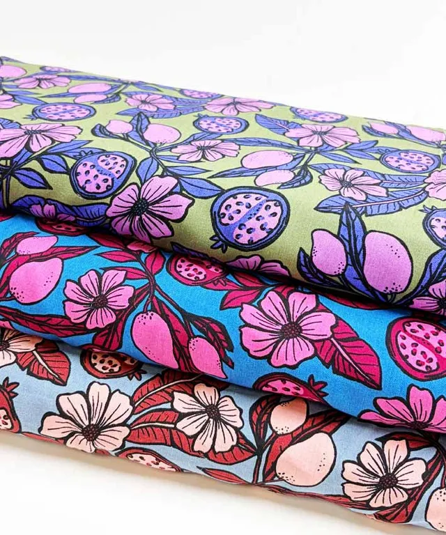 viskose-blossom-berry-blumenstoff-farbwahl-100-viskose image 1