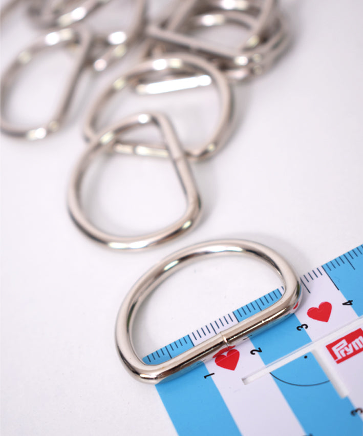 lenipepunkt-d-ring-30-mm-silber-kurzwaren-gurtband-taschen image 3