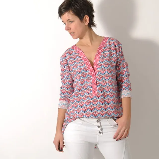 lenipepunkt-jubah-bluse-90-schnittmuster-damenbluse-webware-32-58 image 1