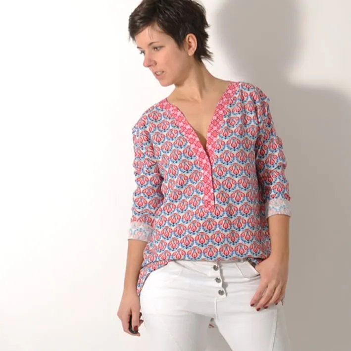 lenipepunkt-jubah-bluse-90-schnittmuster-damenbluse-webware-32-58 image 1