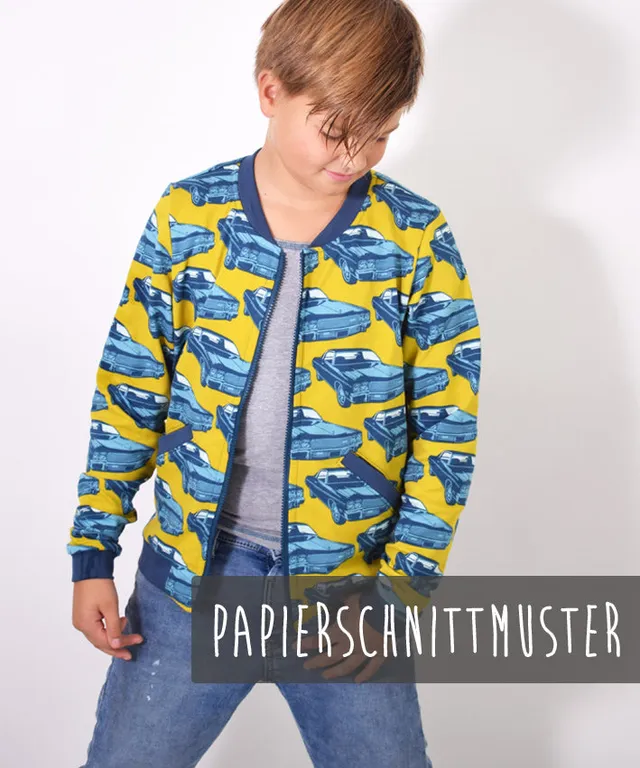 lenipepunkt-schnittmuster-133-blouson-jacke4teenies-128-176-papier image 1
