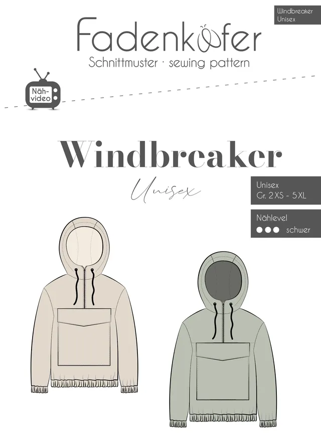 fadenk-fer-papierschnittmuster-windbreaker-unisex-2xs-5xl-jacke image 1