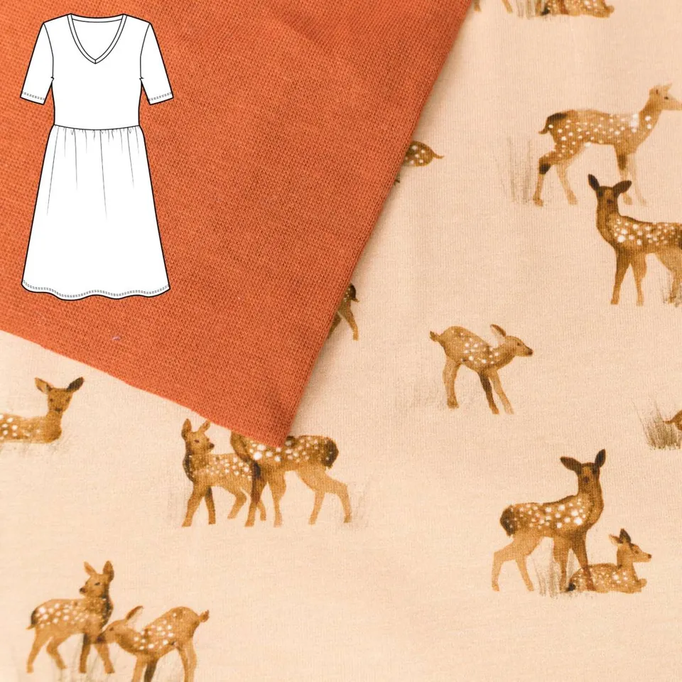 n-hfrosch-n-hpakete-kleid-gaun-n-hset-rehkitz-jersey image 1