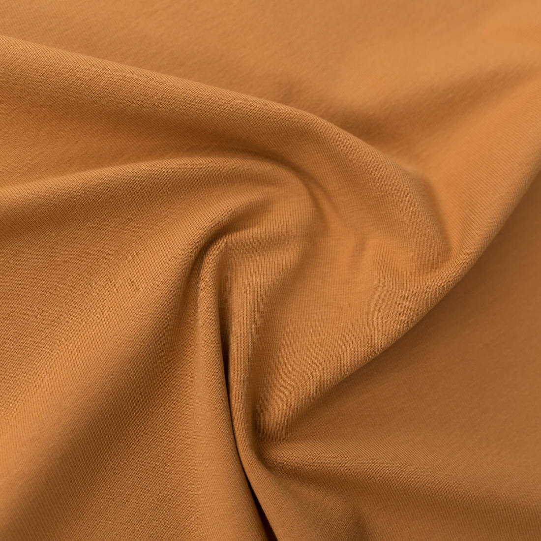 n-hfrosch-baumwolljersey-uni-karamell-stoff-220g image 1