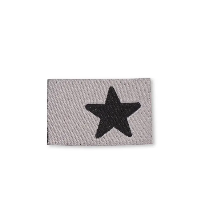 paul-clara-weblabels-stern-weblabel-grau-klapp-label image 1