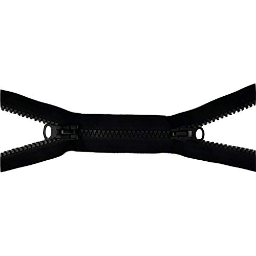 jajasio-2-wege-rei-verschluss-35cm-teilbar-schwarz-5mm image 3