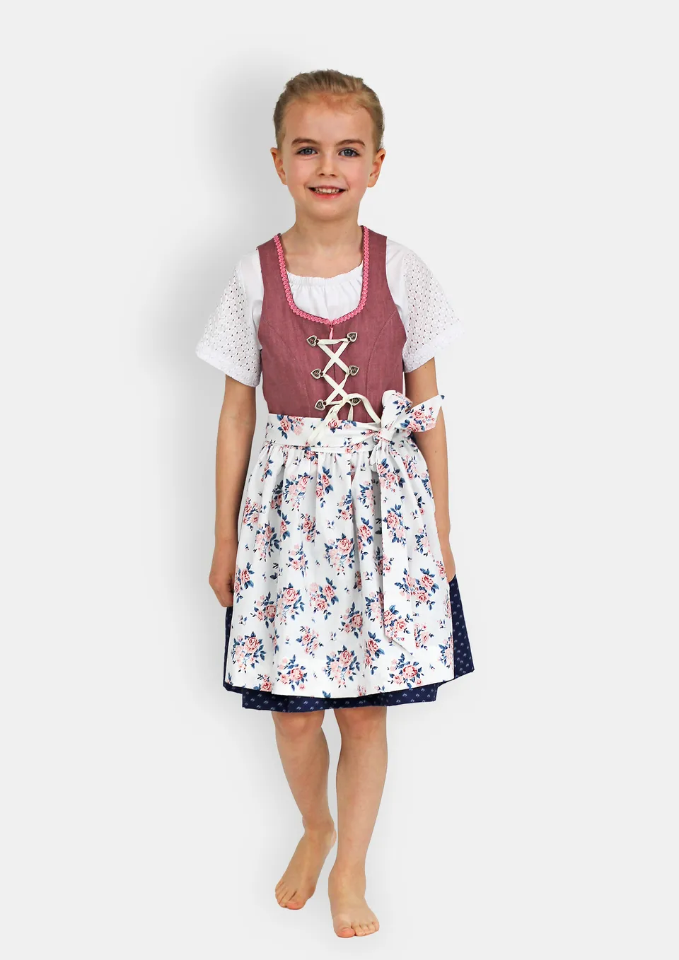 fadenk-fer-ebook-dirndl-kinder-inkl-bluse-trachtenkleid-74-164 image 1