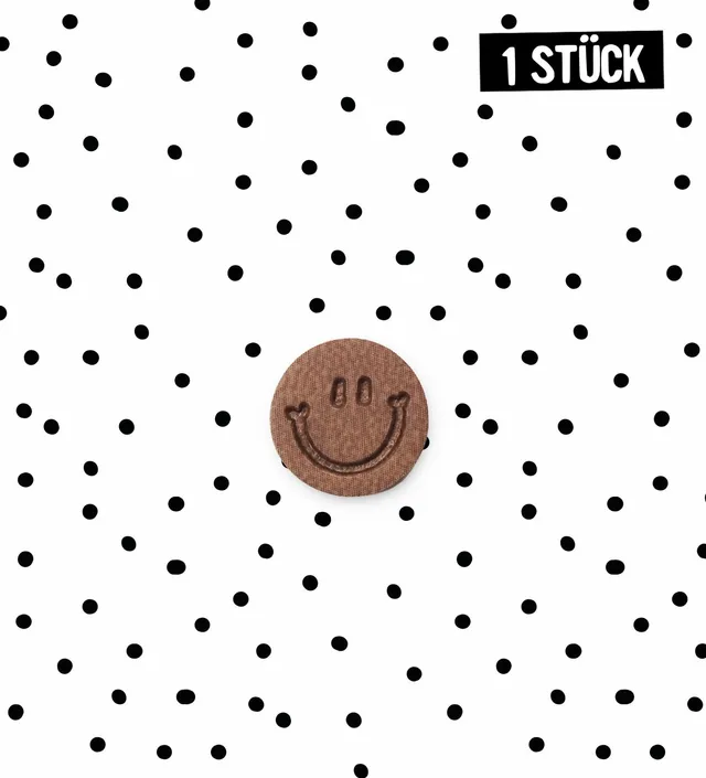 paul-clara-kunstleder-labels-mini-smile-patch-aufb-geln-1-5cm image 1