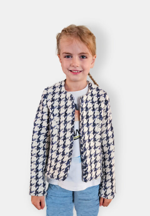 fadenk-fer-kurzjacke-kinder-schnittmuster-gr-74-164-boucl image 5