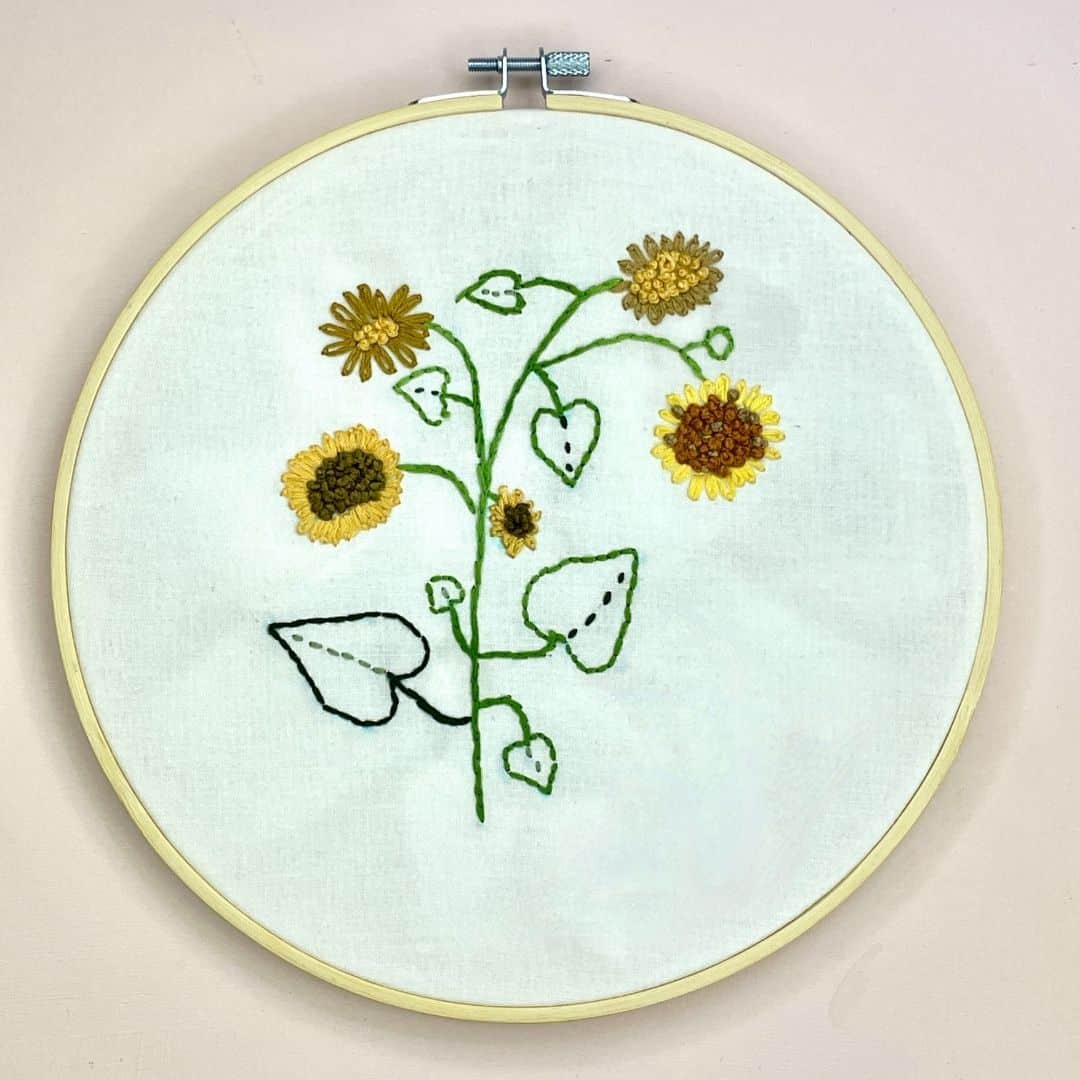 sew-simple-stickvorlagen-sonnenblume-stick-ebook-f-r-baumwolle image 1
