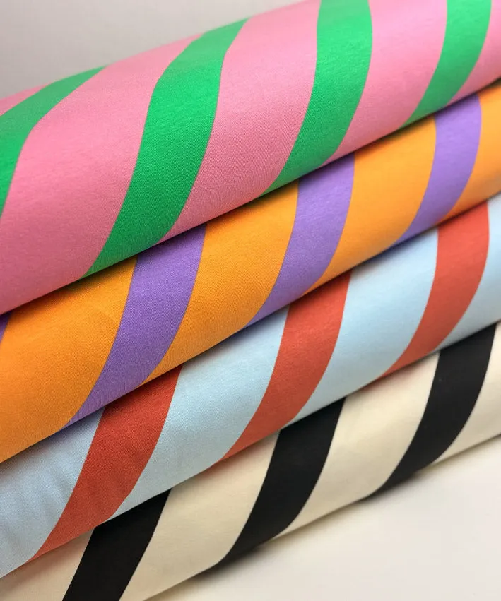 lenipepunkt-frenchterry-stripes-sweatstoff-diagonal-4-farben image 1