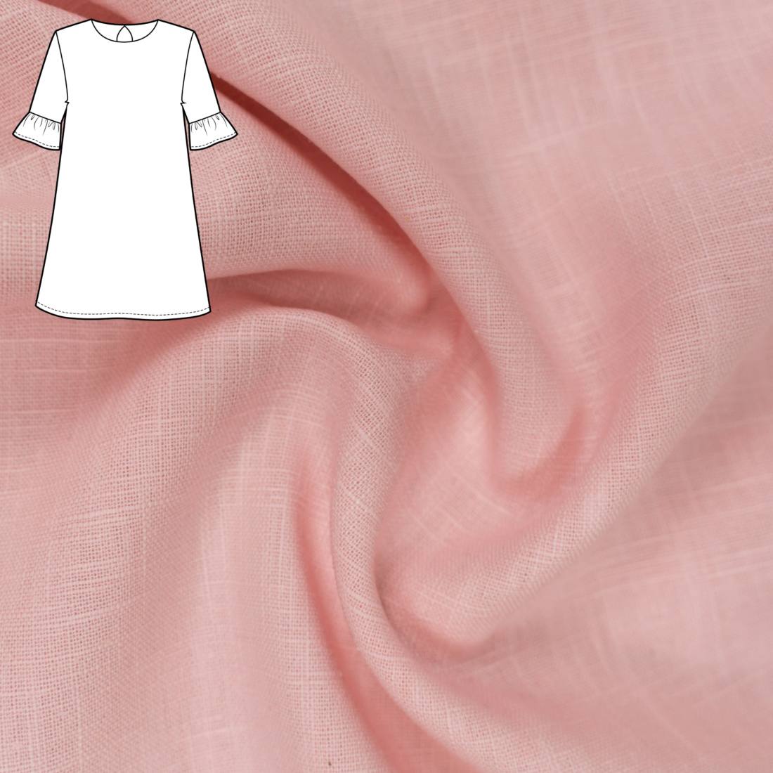n-hfrosch-cantik-kleid-n-hpaket-leinen-rosa-bio image 1