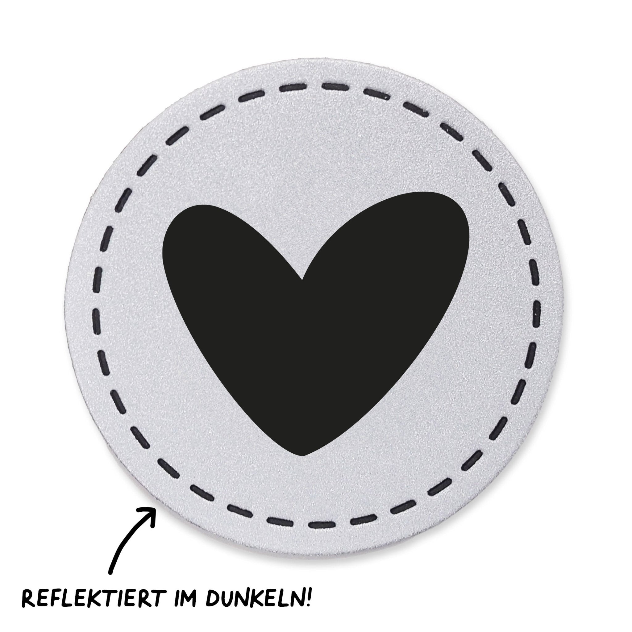 paul-clara-reflektor-labels-reflektorlabel-herz-iron-on image 1