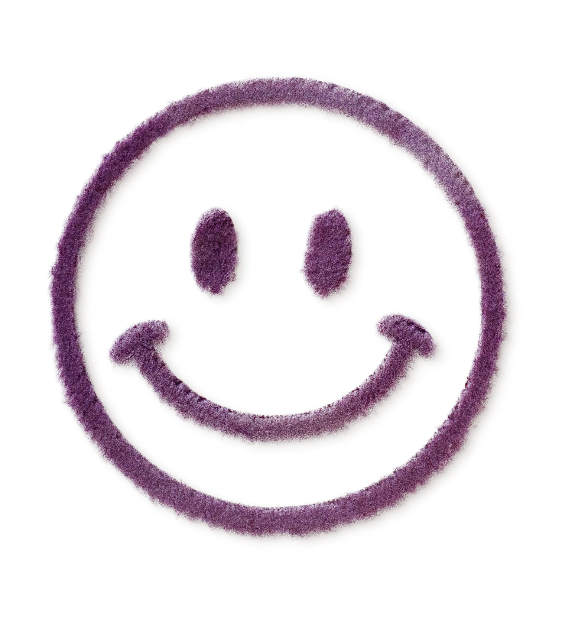 paul-clara-teddy-patches-smile-patch-mauve-zum-aufb-geln-7x7cm image 1
