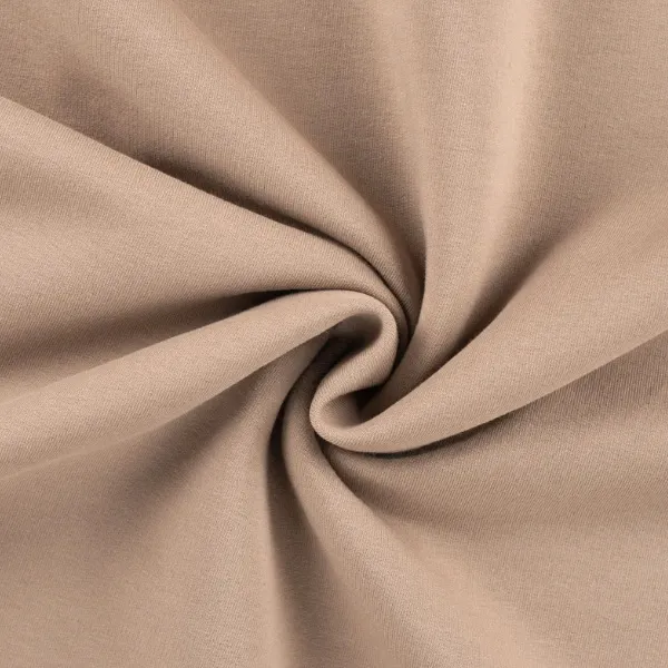 fadenk-fer-stoffe-sweat-taupe-sweatstoff-0-5-m-320g image 1