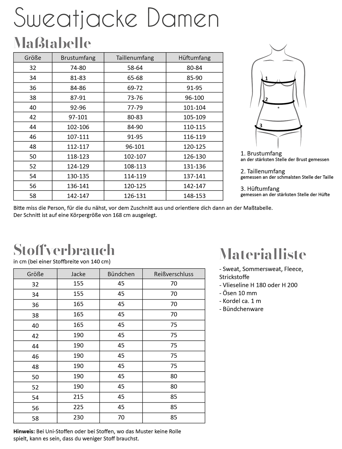 fadenk-fer-papierschnittmuster-sweatjacke-damen-schnittmuster-gr-32-58 image 2