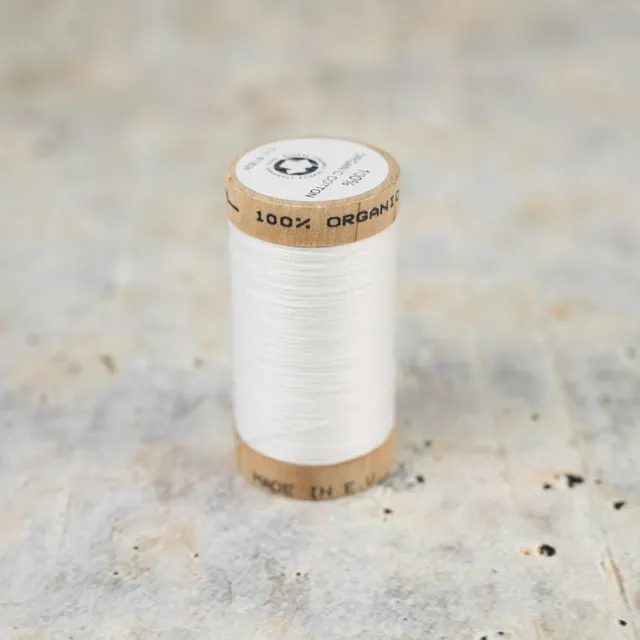 scanfil-organic-bio-n-hgarn-100m-weiss-gots-baumwolle image 1