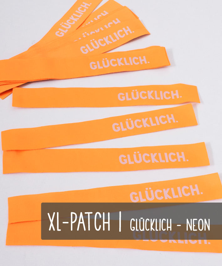 lenipepunkt-kurzwaren-xl-patch-gl-cklich-grau-neongelb image 1