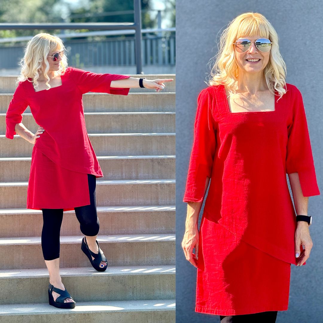 sew-simple-damen-tullia-shirtbluse-papierschnittmuster-tunika image 5