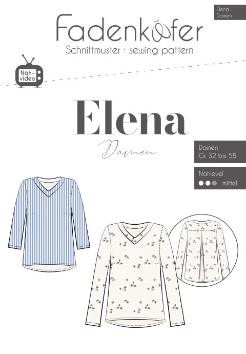fadenk-fer-papierschnittmuster-bluse-elena-damen image 4