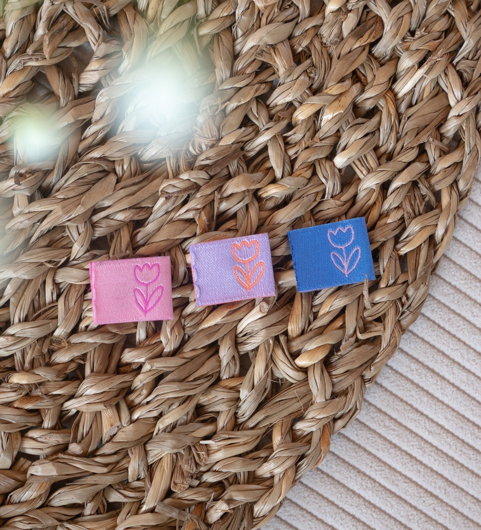 paul-clara-weblabels-tulpen-klapp-weblabel-3er-set-lila-blau-rosa image 3