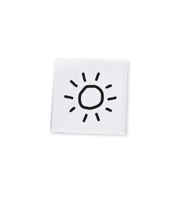 paul-clara-mini-weblabel-sonne-2x2-cm-einn-hetikett image 1
