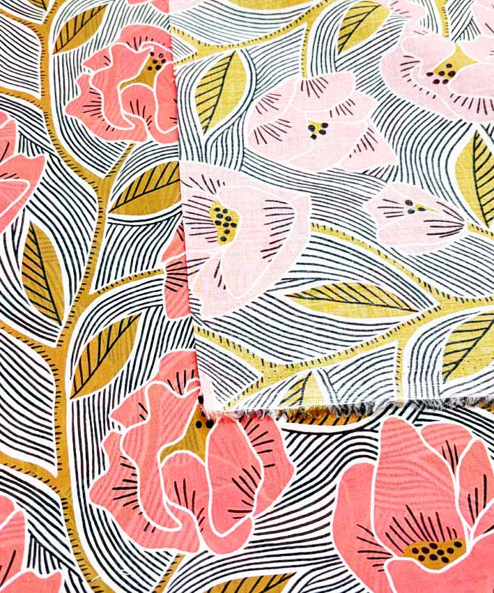lenipepunkt-stoffe-baumwoll-voile-poppies-meterware image 4