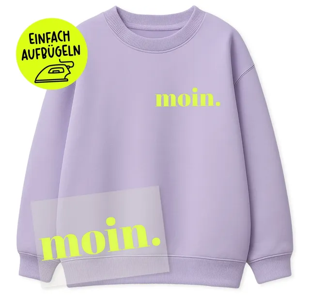 paul-clara-flock-patches-moin-dunkelgr-n-iron-on image 1