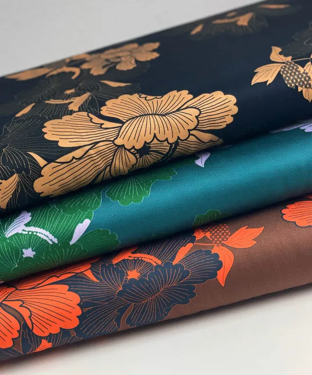 lenipepunkt-viskose-silky-satin-japanese-flower-petrol-gr-n image 1
