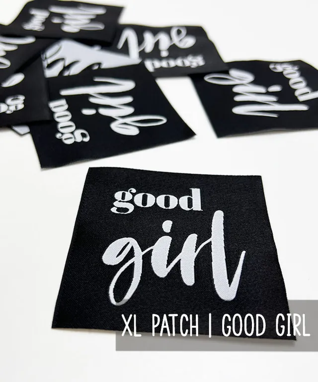 lenipepunkt-kurzwaren-xl-patch-good-girl-7x7-cm image 1