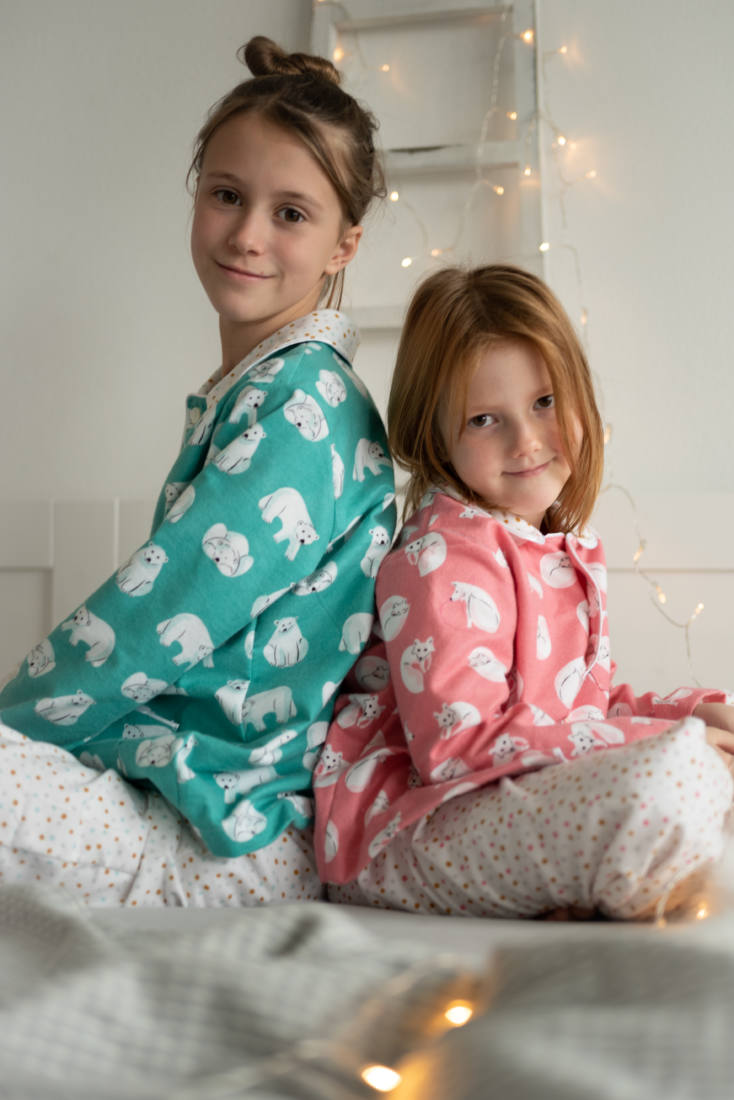 n-hfrosch-n-hpakete-kids-pyjama-tidur-polarfuchs-n-hset-bio image 2