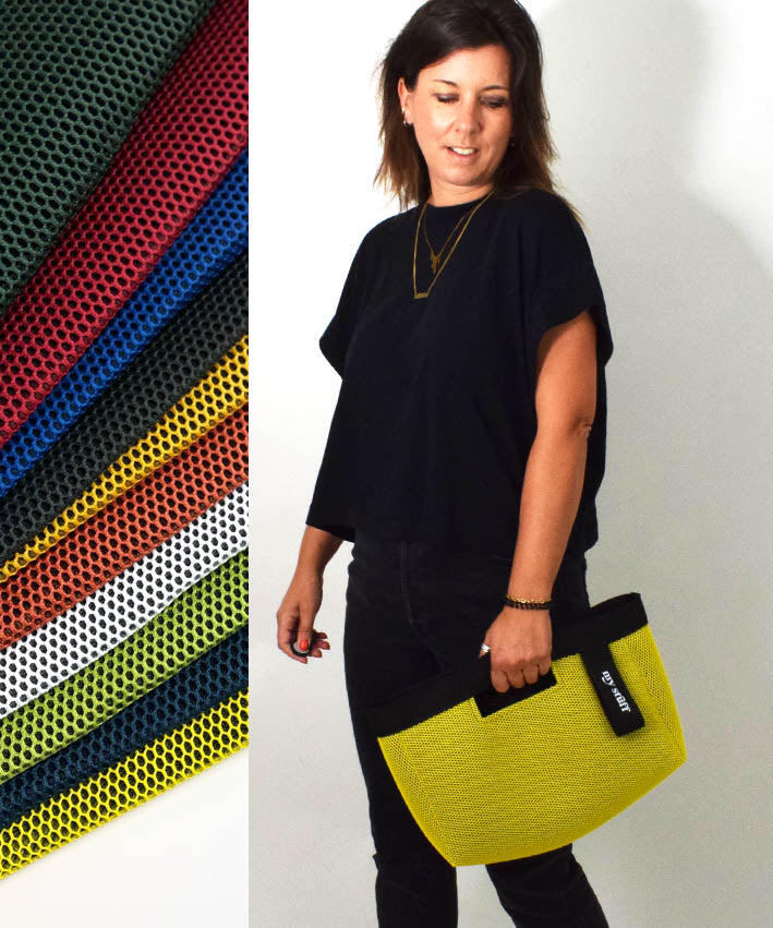 lenipepunkt-grip-bag-klein-materialpaket-lime-air-mesh-tasche image 1