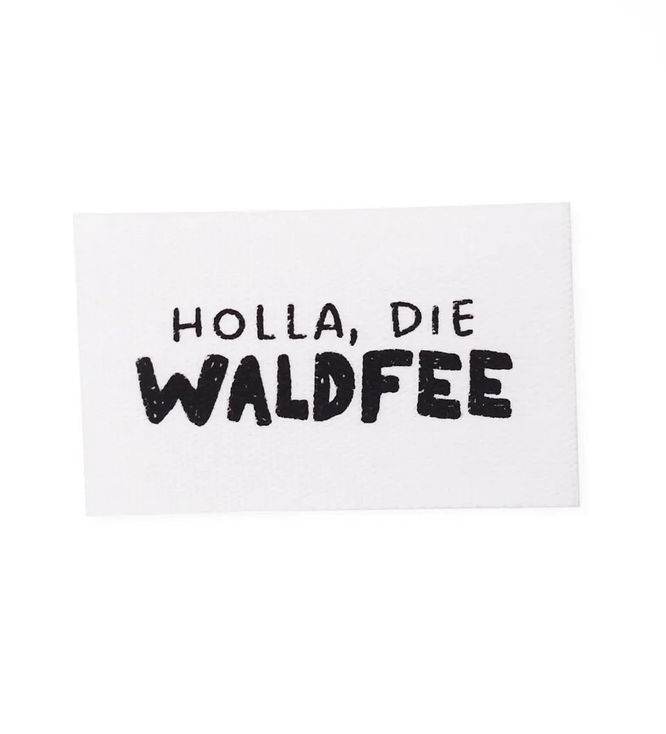 paul-clara-baumwoll-labels-holla-die-waldfee-etikett-2-3x3-8 image 1