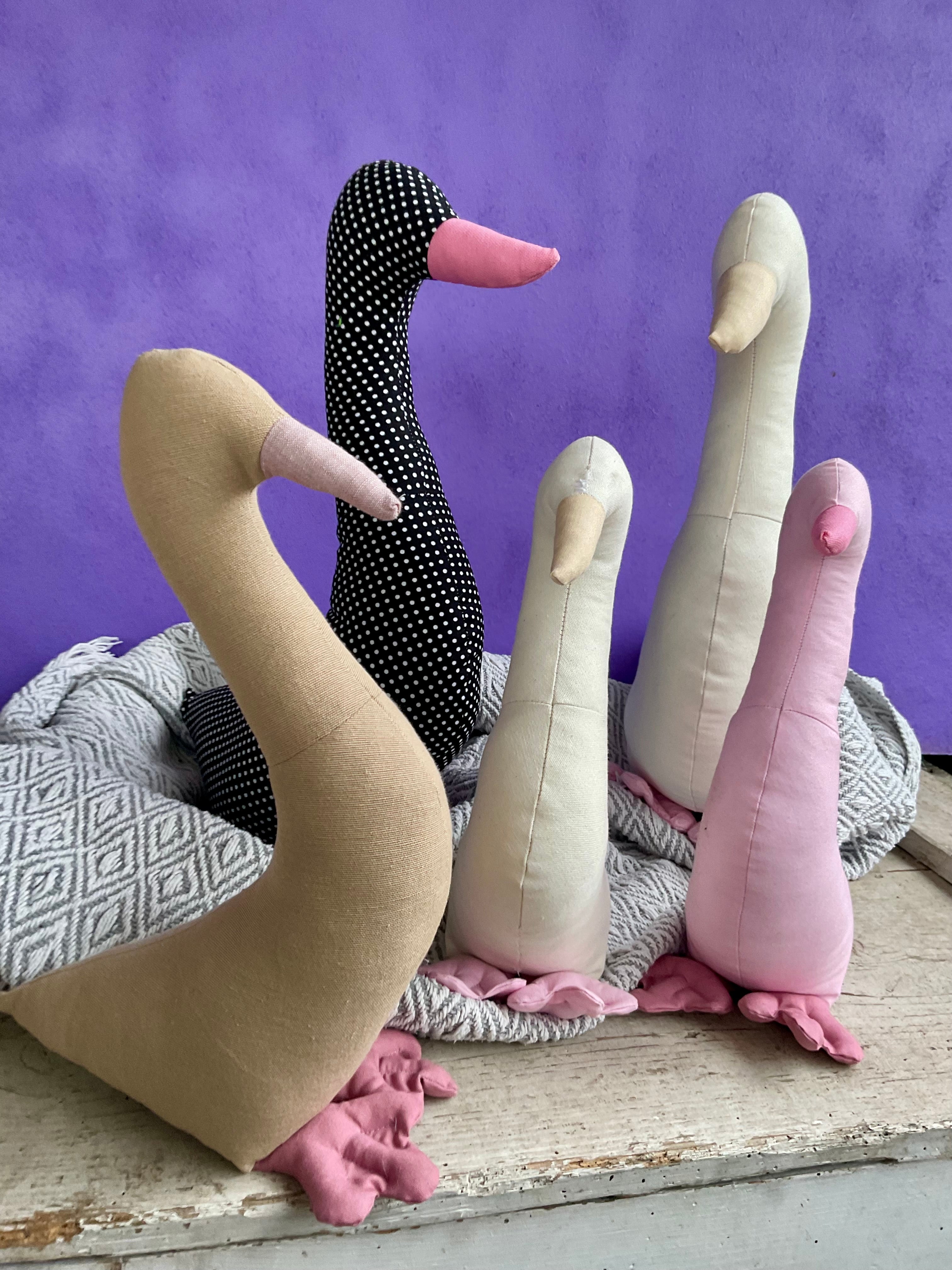sew-simple-gans-fantastisch-schnittmuster-pdf-stofftier-deko image 5