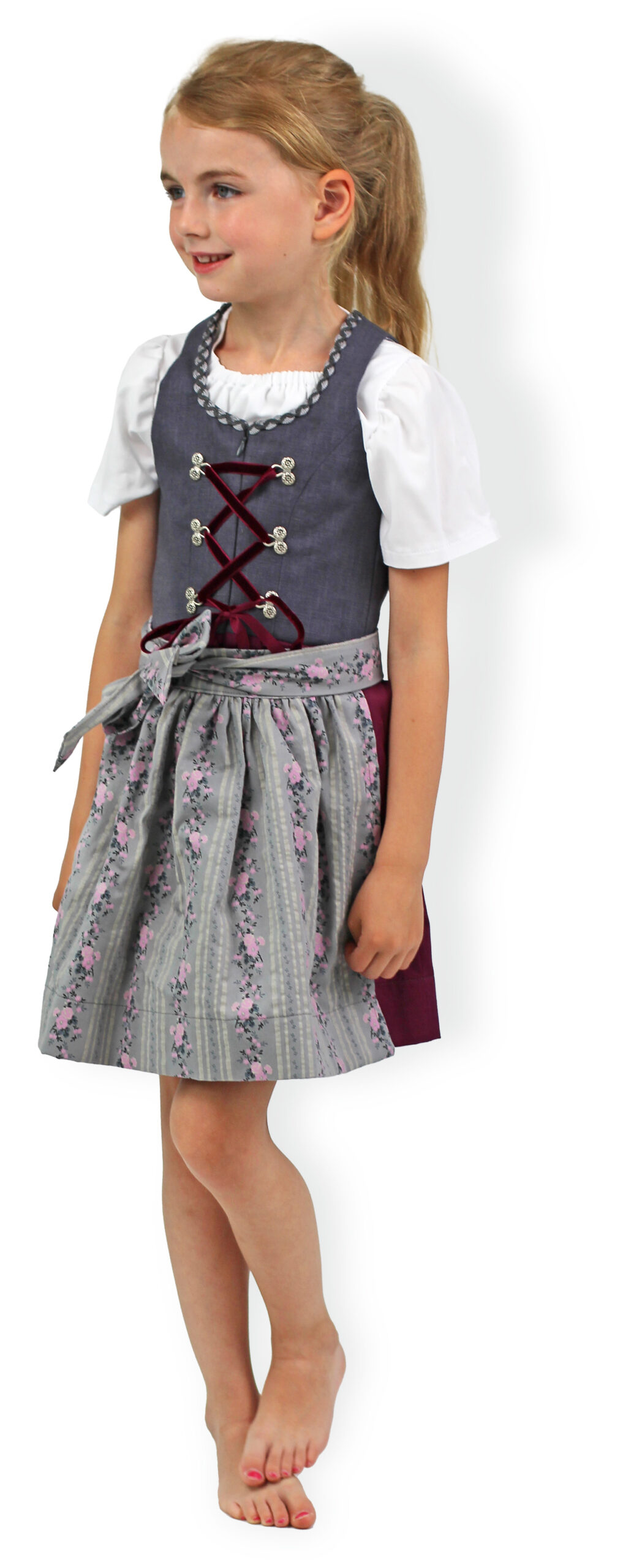 fadenk-fer-ebook-dirndl-kinder-inkl-bluse-trachtenkleid-74-164 image 3