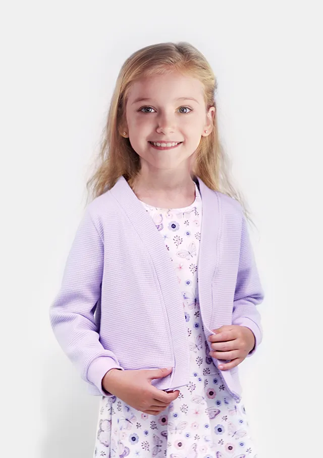 fadenk-fer-karo-kinder-ebook-strickjacke-gr-74-164 image 1