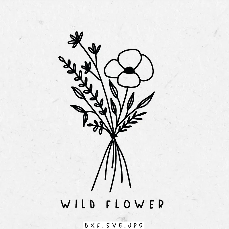 paul-clara-plottdateien-wildflower-plottdatei-blumen image 1
