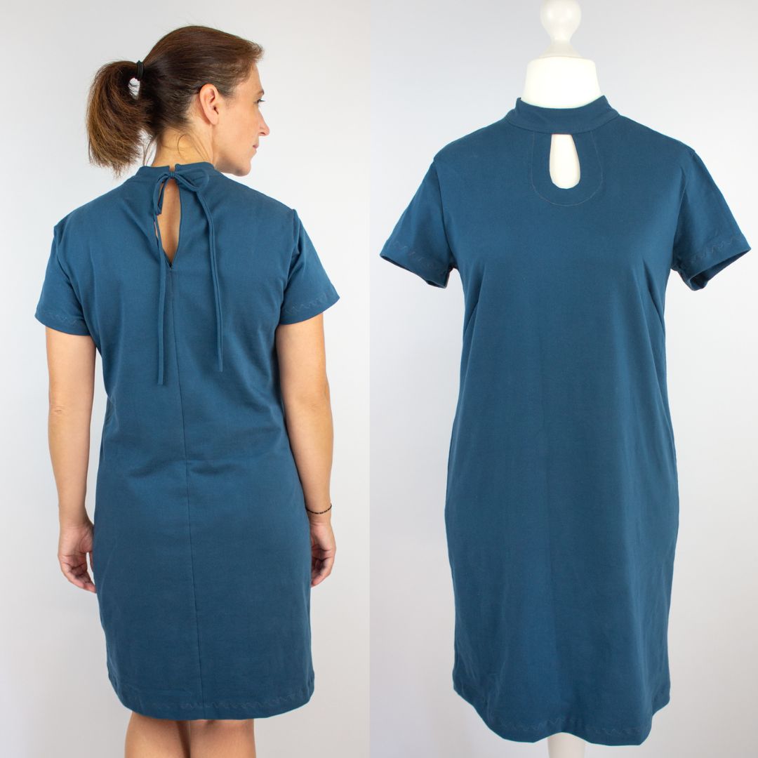 sew-simple-damen-t-shirtkleid-joste-papierschnittmuster-jersey image 1