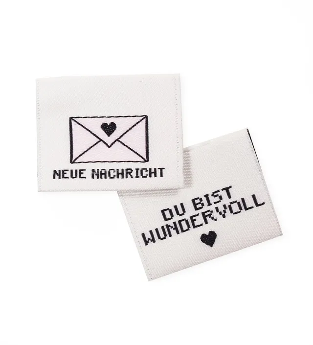 paul-clara-weblabels-klapp-label-du-bist-wundervoll-einn-hetikett image 1