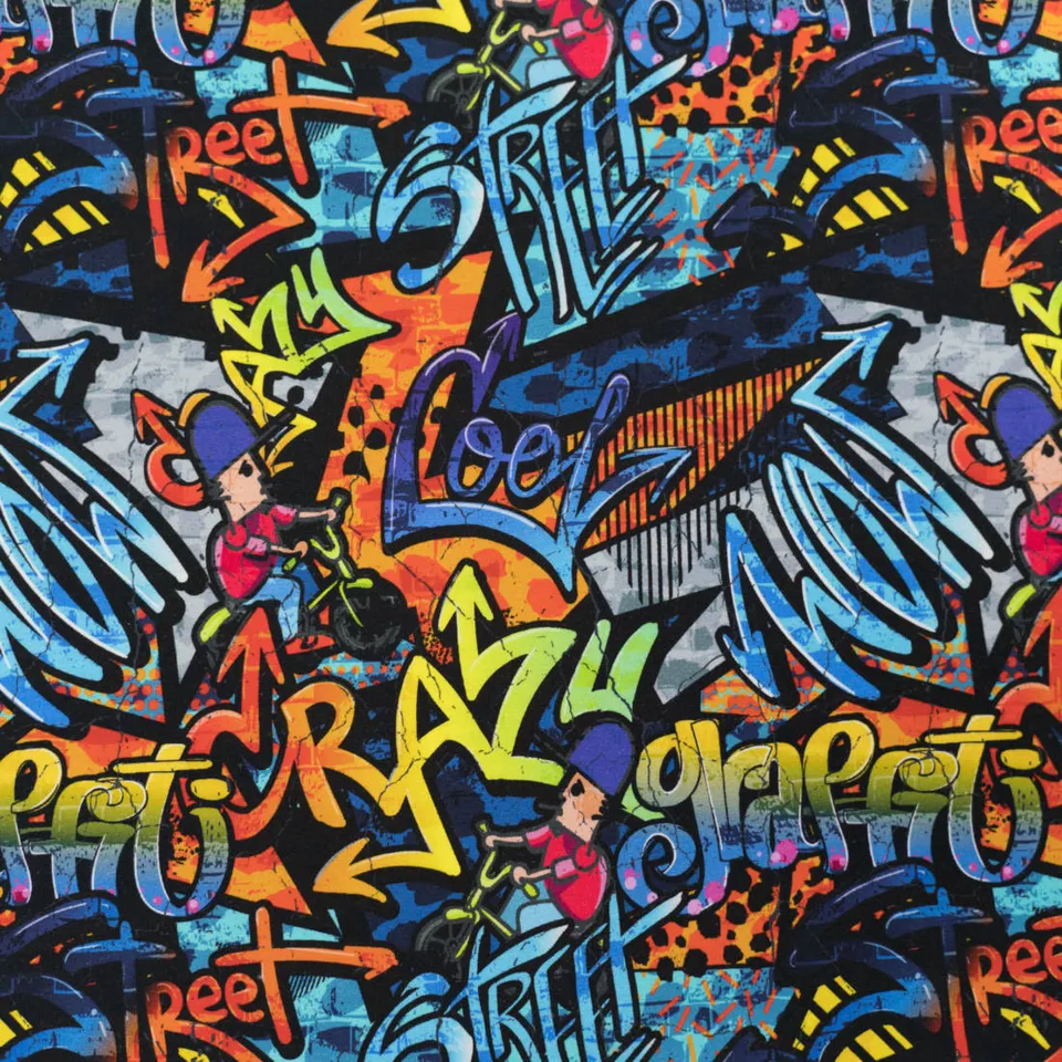 n-hfrosch-graffity-crazy-french-terry-sommersweat-160-cm image 1