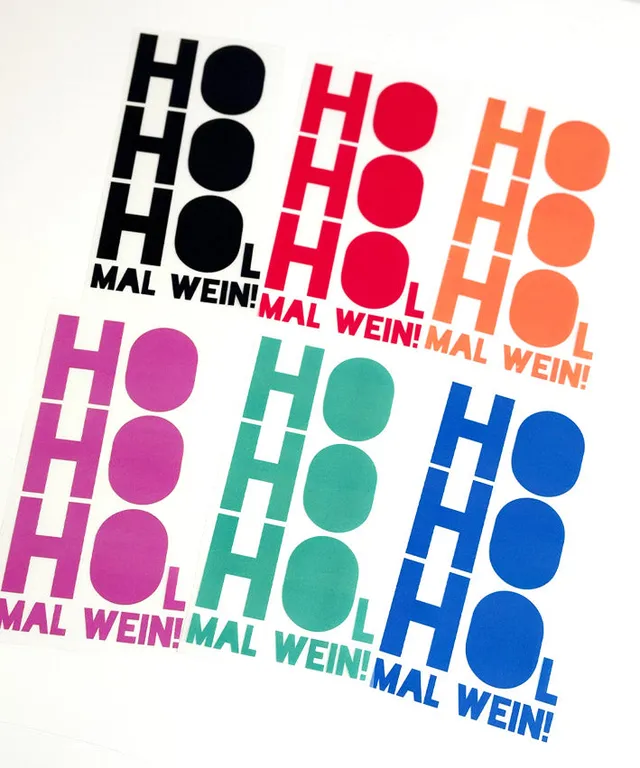 lenipepunkt-b-gelbild-hohoho-mal-wein-schwarz image 1