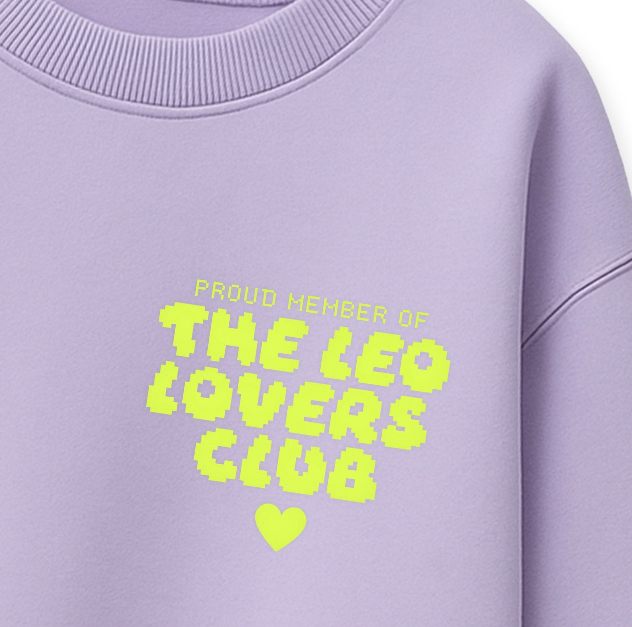 paul-clara-flock-patches-leo-lovers-club-iron-on-neongelb image 2