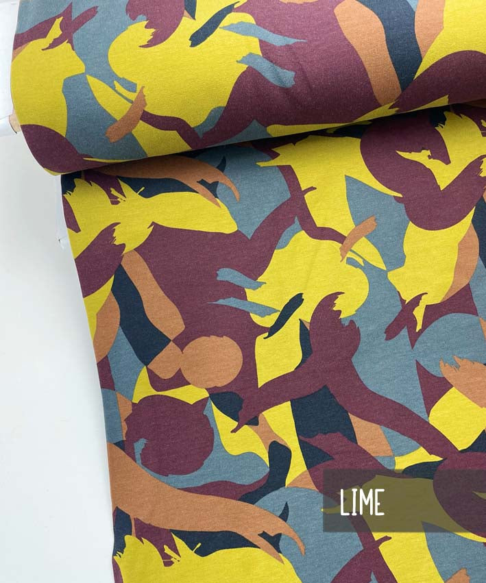 leni-pepunkt-soft-sweat-swipes-sweatstoff-lime-beere-angeraut image 1